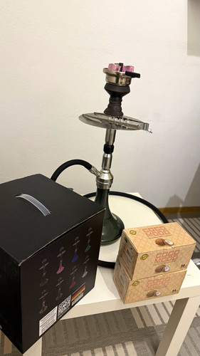 Edelstahl shisha mit zubehör - edelstahl-shisha,